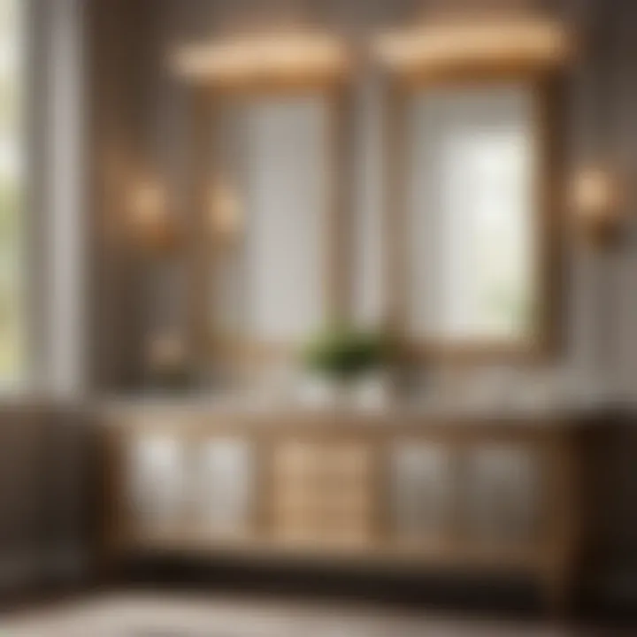Luxurious Martin Bathroom Vanity with Double Sink