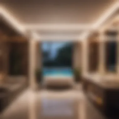 Immersive Audio Experience Master Bathroom Jacuzzi with Integrated Sound System