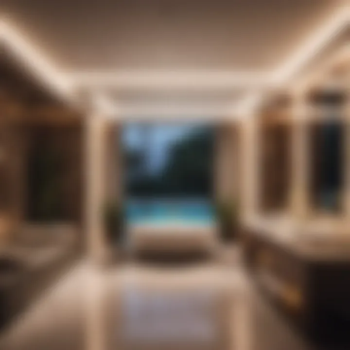 Immersive Audio Experience Master Bathroom Jacuzzi with Integrated Sound System