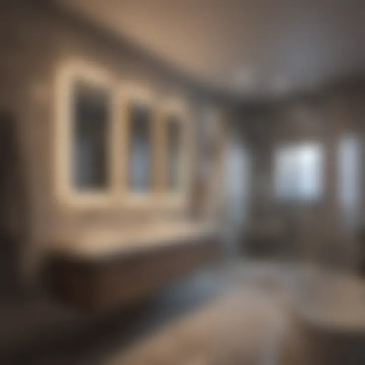 High-tech bathroom features integrating smart technology