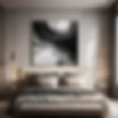 Elegant Monochrome Abstract Art Elegant Monochrome Abstract Art