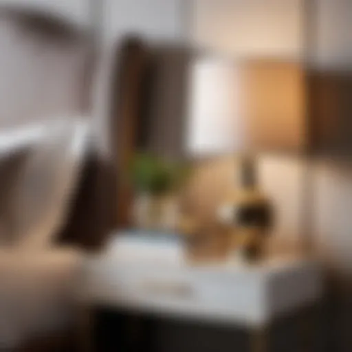 Elegant Bedside Table Setting