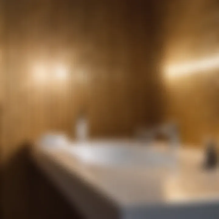 Disinfecting bathroom surfaces with bleach for a germ-free environment