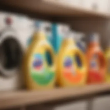 Advanced laundry detergent selection