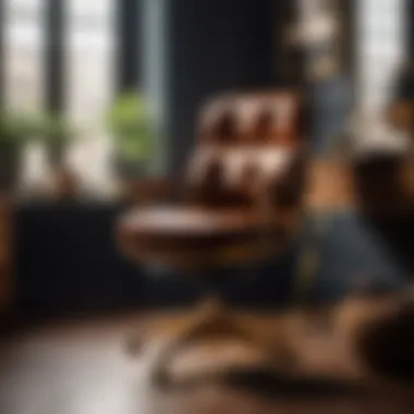 Luxurious Materials Material Selection for Home Office Chair