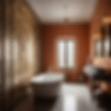 Chic Matte Paint Selection Bathroom with beautiful matte finish paint