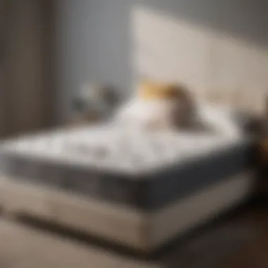 Comparison of hybrid mattresses showcasing their unique features