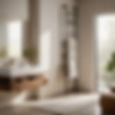 Spa-Inspired Towel Rack Luxurious multiple towel rack for a spa-like bathroom ambiance