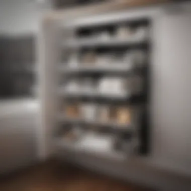 Pull-Out Shelves Innovation Smart Bathroom Cabinet Pull-Out Shelves