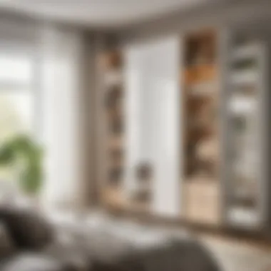 Space-Saving Wall Storage Solution Compact Wall Storage System