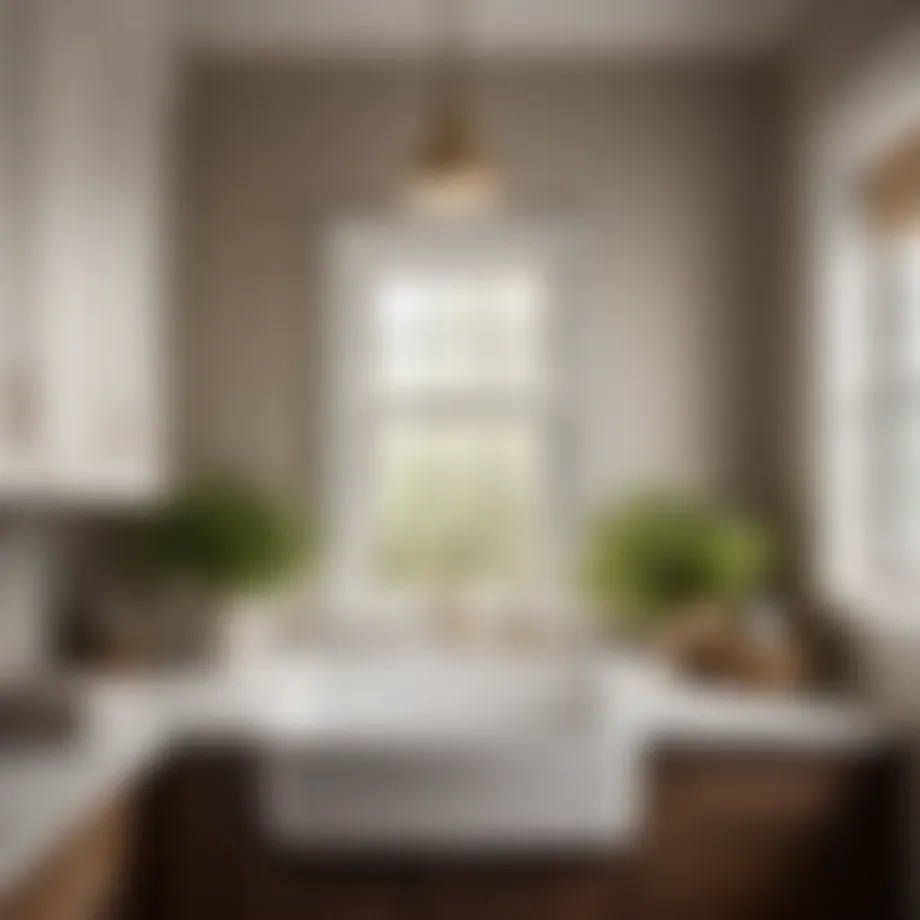 Elegant and Functional Laundry Room Sink Design