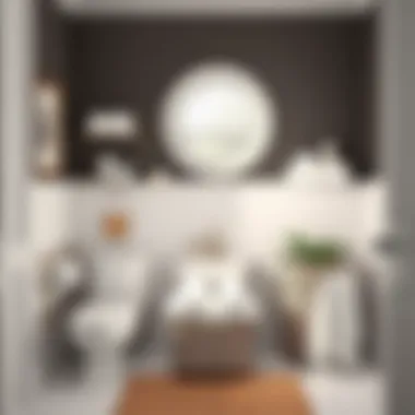 Sleek Organizing Ideas Elegant organizing baskets for a clutter-free bathroom