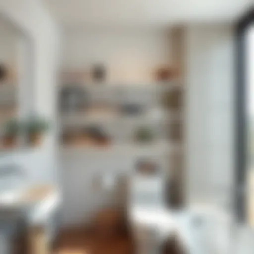 Innovative Shelving Solutions Stylish bathroom shelving for small spaces