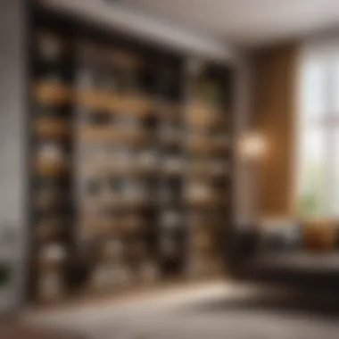 Innovative Bookshelf Design for Home Office