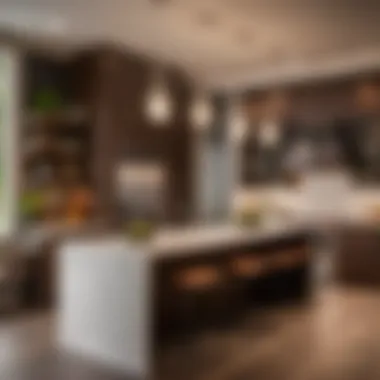 Contemporary Kitchen Upgrade with High-End Appliances Sleek modern kitchen with high-end appliances