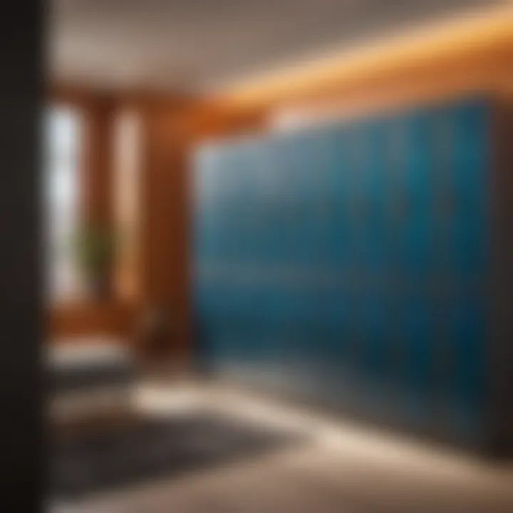 Space-Optimizing Locker Design Innovative locker design maximizing space utilization