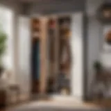 Stylish and modern locker system for home organization