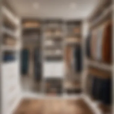 Multi-Functional Built-In Closet Organizer