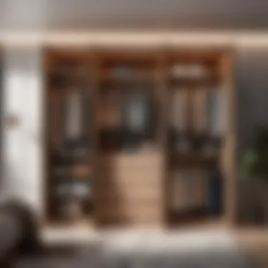 Smart Hidden Wardrobe Design
