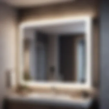 Multi-Functional Mirror Unit Clever Bathroom Mirror Storage