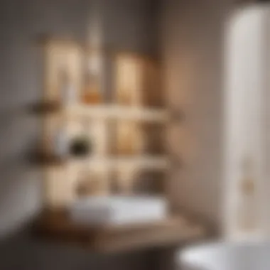 Sleek Shelving Solutions Innovative Bathroom Shelving