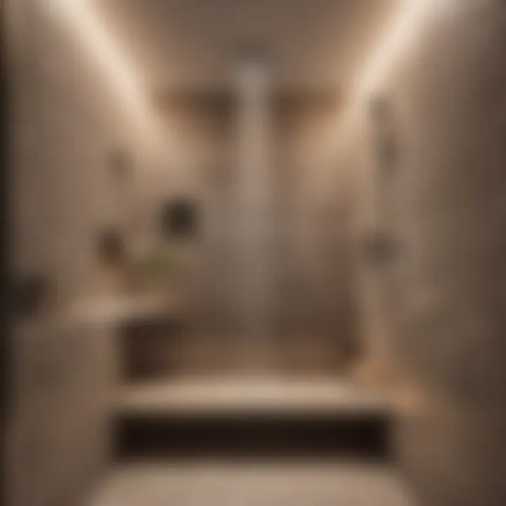 Sleek Shower Niche Creation Innovative Shower Niche Design