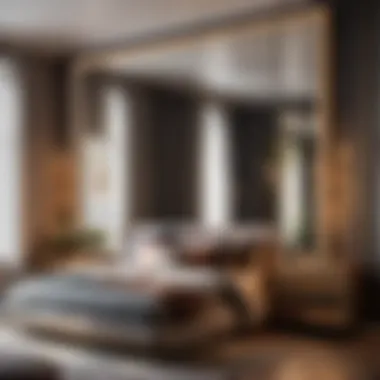 Strategically Placed Mirror Wall Strategically Placed Mirror Wall