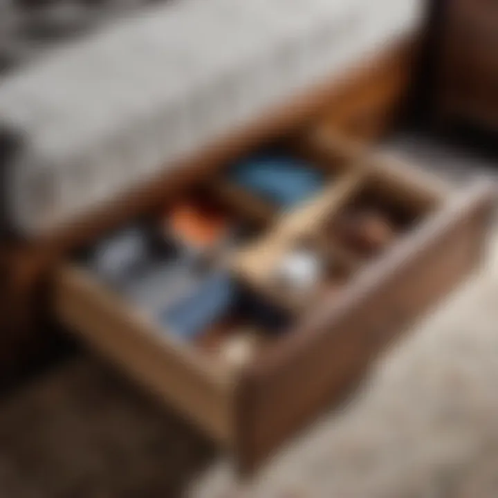 Creative under-bed storage drawers