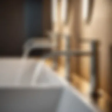 Contemporary Double Sink Faucets for Luxurious Touch Sleek Modern Double Sink Faucets