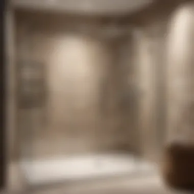 Contemporary Shower Design in Basement Modern Basement Bathroom Shower