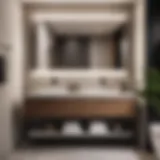 Sleek Vanity for Basement Bathroom Elegant Basement Bathroom Vanity