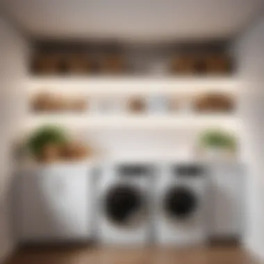 Innovative Storage Solutions for Laundry Essentials Efficient Corner Laundry Shelf Storage