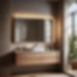 Elegant Over-The-Sink Bathroom Cabinet