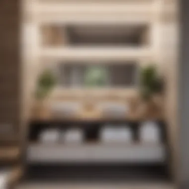 Organized Bathroom Storage Solution