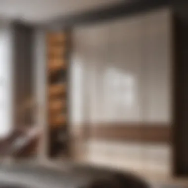 Innovative Hanging Cabinet Installation in Bedroom Innovative hanging cabinet installation in bedroom