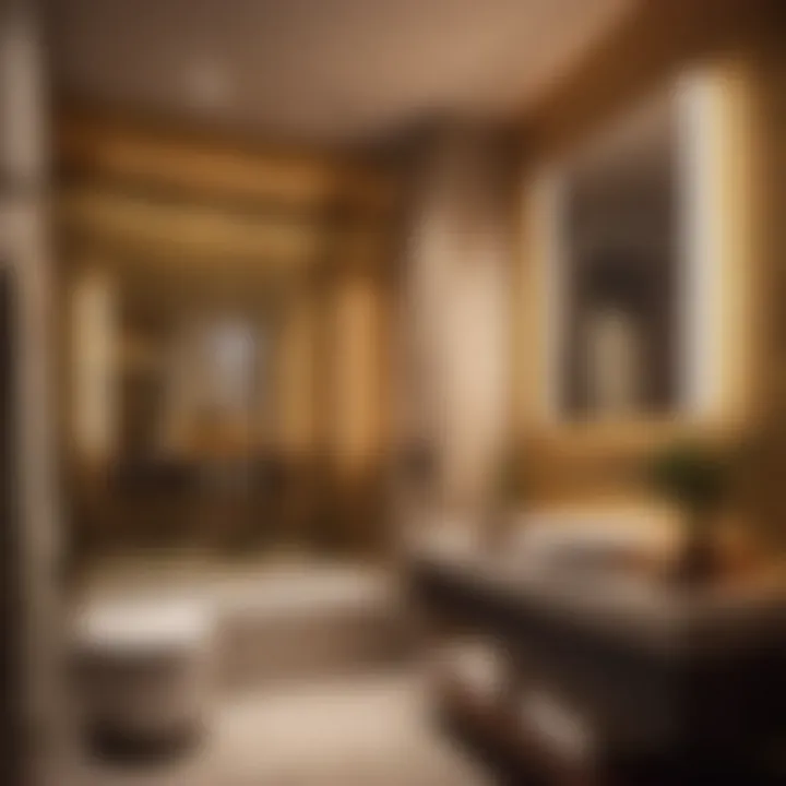 Lighting Effects in Small Bathrooms