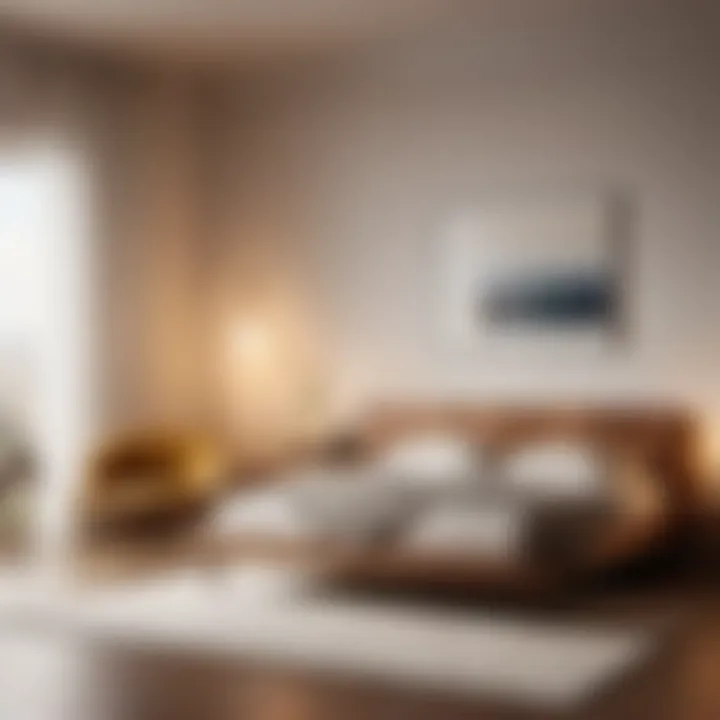 Minimalist Furniture Arrangement for Open Space