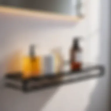 Creative Bathroom Shelf Solution Innovative Bathroom Shelf Design