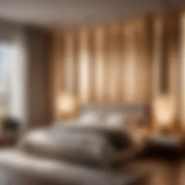 Customized temporary wall partition for privacy