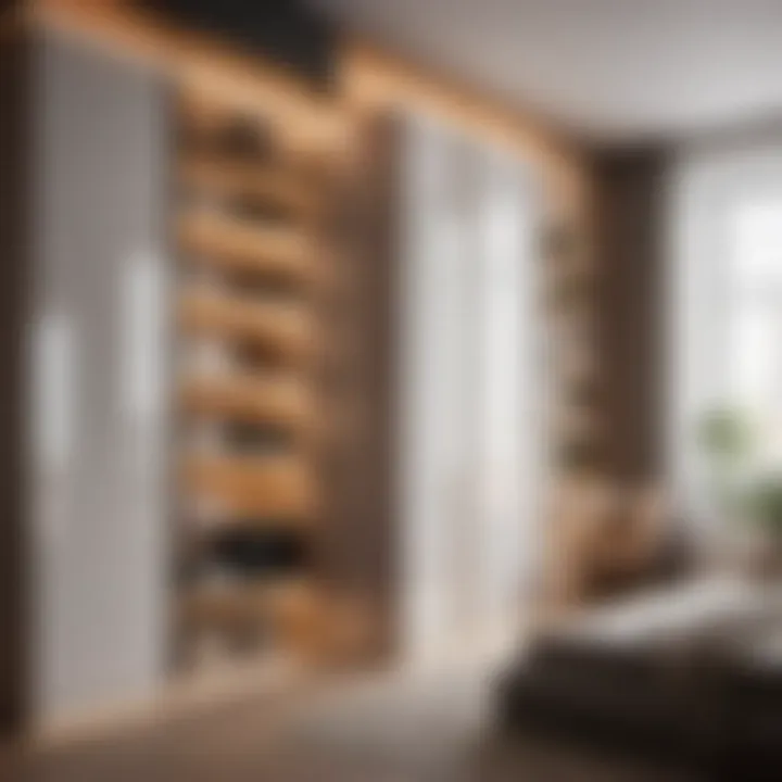 Elegant Vertical Storage Solutions for Tiny Bedrooms Vertical Storage Solutions