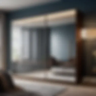 Meridian Wardrobe with Mirrored Doors