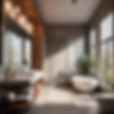 Modern Bathroom Layout in Mesa