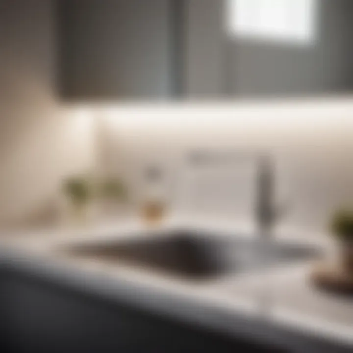 Modern Minimalist Appeal Metal Laundry Room Sink - Modern Minimalist Appeal