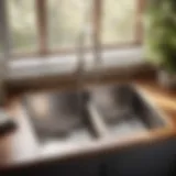 Stainless Steel Elegance Metal Laundry Room Sink - Stainless Steel Elegance