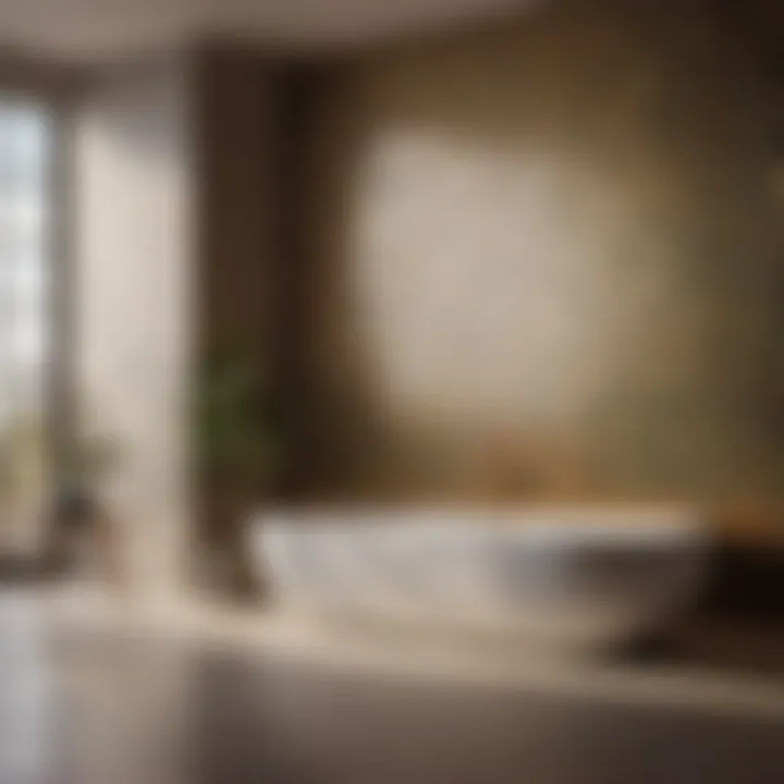Meticulously selected tiles for bathroom renovation