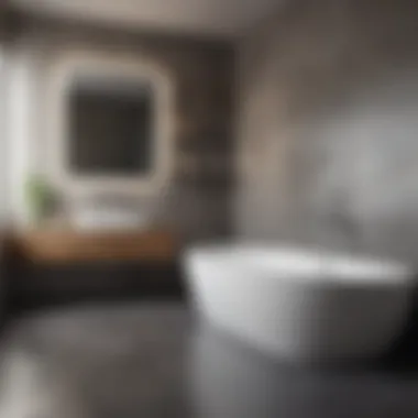 Contemporary Bathroom Design Trends Modern bathroom featuring stylish tiles and fixtures