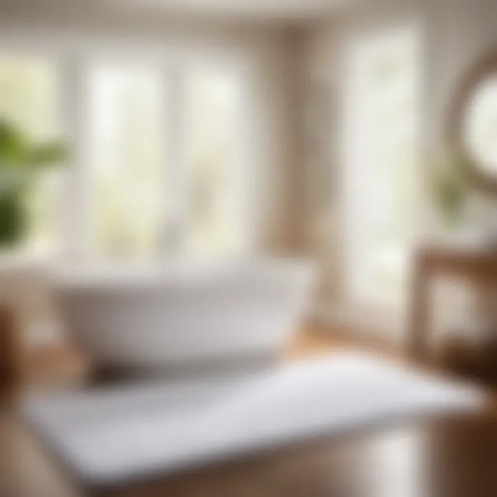 Experience Ultimate Comfort with a Microfiber Quick-Dry Bath Mat Microfiber Quick-Dry Bath Mat