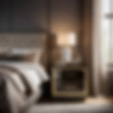 Sleek and Functional Milan Bedroom Set Nightstand Design Luxurious Milan Bedroom Set Nightstand