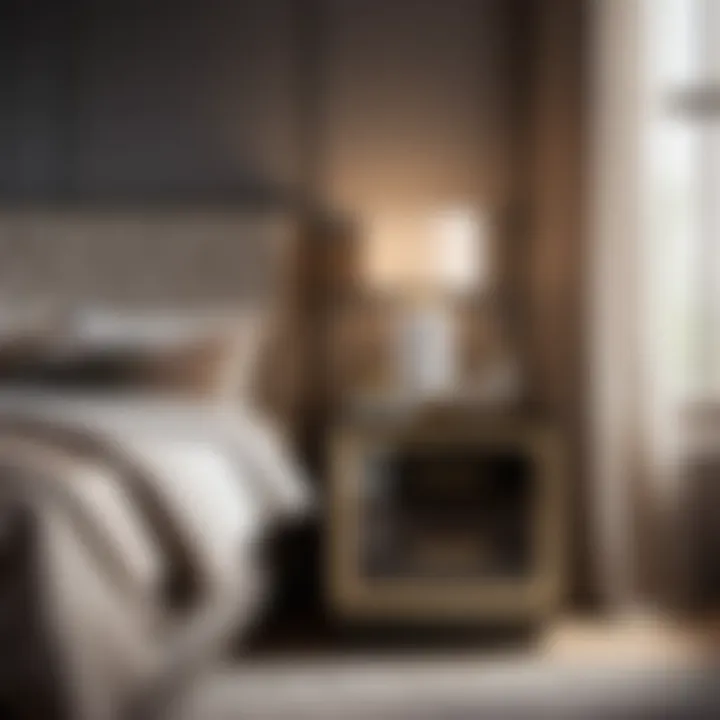 Sleek and Functional Milan Bedroom Set Nightstand Design Luxurious Milan Bedroom Set Nightstand