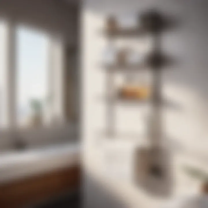 Minimalist Bathroom Organization Solution
